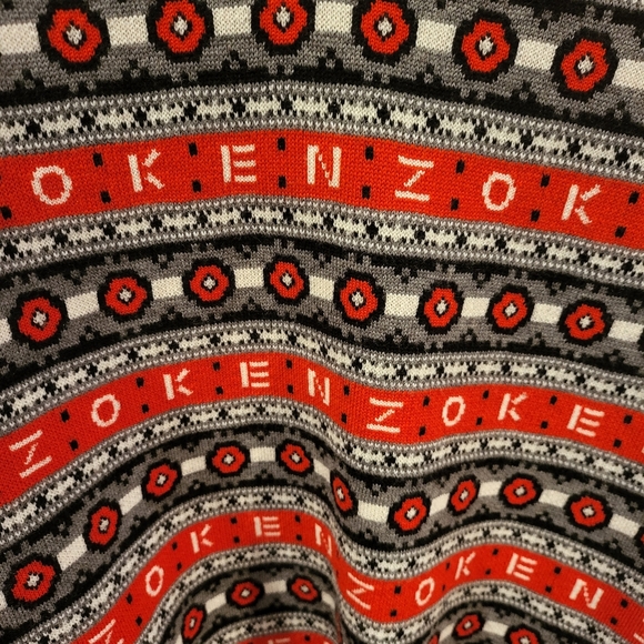 KENZO Embroidered-Logo Striped Sweater Vest - Picture 5 of 8